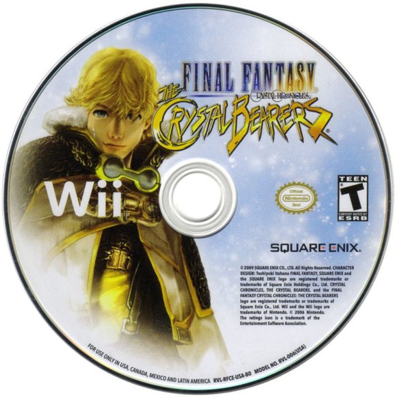 Good Used Condition Wii Game Final Fantasy Crystal Chronicles: Crystal Bearers - Picture 6 of 6